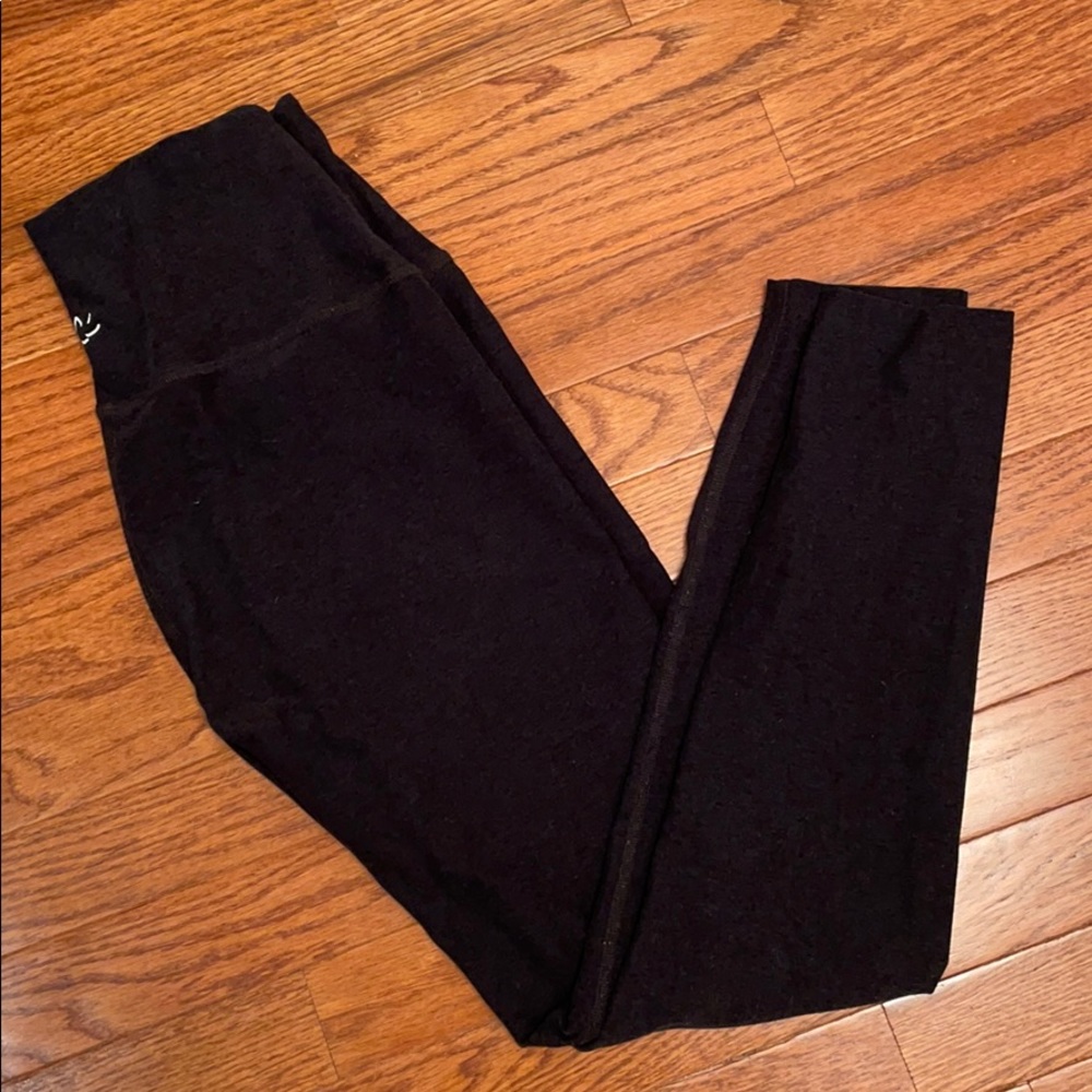 Beyond yoga high waisted spacedye, large,  black